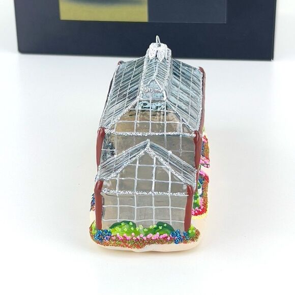 Biltmore Estate Blown Glass Christmas Tree Ornament Biltmore Conservatory 3D - Picture 5 of 8